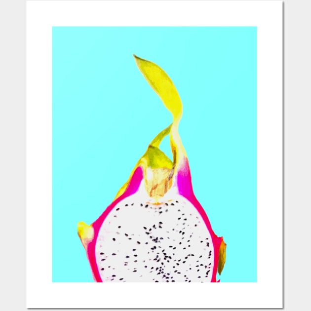 Dragon Fruit Wall Art by Alemi